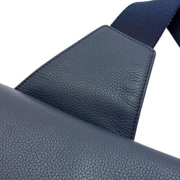 Christian Dior Body Bag Saddle Bag Navy Blue - Picture 10 of 10